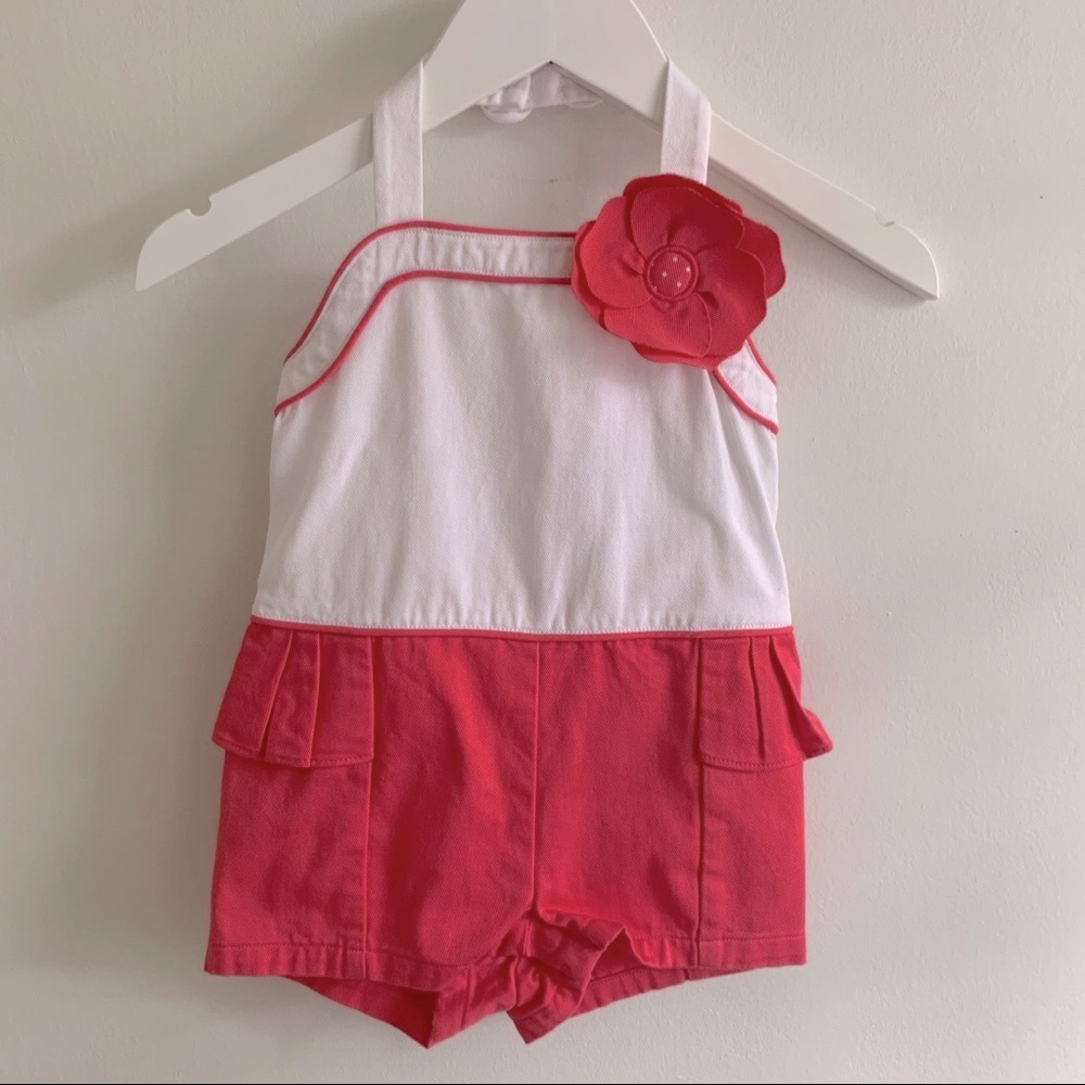 Janie and Jack, Riviera Vacation Romper,  6-12 mo